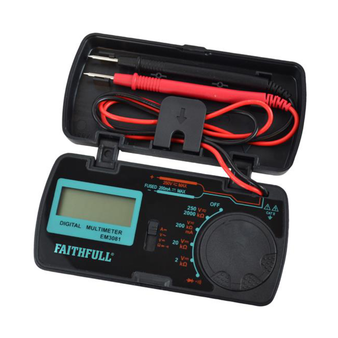 Faithfull Portable Pocket Multimeter (FAIDETPOCKET)