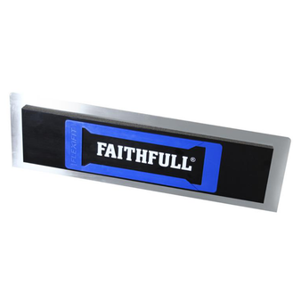 Faithfull Stainless Steel Flexifit Trowel with Foam - 450mm (18in) (FAIPFLEX18S)