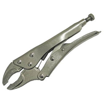 Faithfull Curved Jaw Locking Pliers - 225mm (9in) (FAIPLLOCK9)