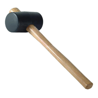 Faithfull Rubber Mallet (Black) - 680g (24oz) (FAIRMB212)