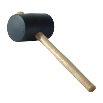 Faithfull Rubber Mallet (Black) - 567g (20oz) (FAIRMB214)