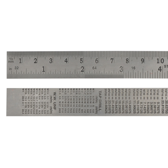 Faithfull Steel Rule - 25 x 600mm (24in) (FAIRULE600SS)