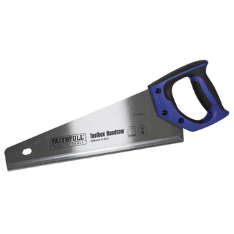 Faithfull Toolbox 16 TPI Hardpoint Handsaw - 350mm (14in) (FAISAWTB14)