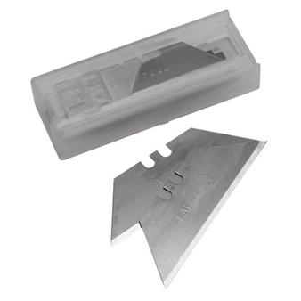 Faithfull Heavy-Duty Trimming Knife Blades (10 Pack Dispenser) (FAITKB10)