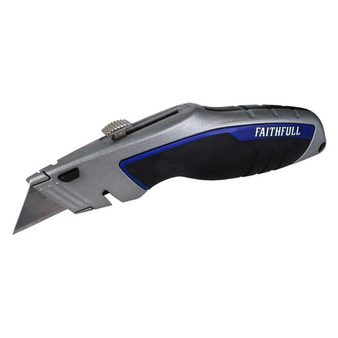 Faithfull Professional Retractable Utility Knife (FAITKRPRO)