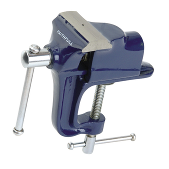 Faithfull Hobby Vice with Integrated Clamp - 60mm (2 1/2in) (FAIV60)