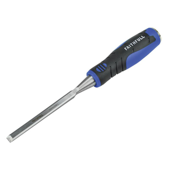 Faithfull Bevel Edge Chisel with Soft Grip - 10mm (3/8in) (FAIWCSG10)