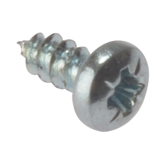 ForgeFix Zinc Plated Pan Head Self-Tapping Screw - No.6 x 3/4" (200 Pack Box) (FORSTP346Z)