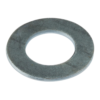 ForgeFix Flat Penny Washer (Zinc Plated) - M10 (10 Pack Bag) (FORPENY10M)