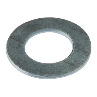 ForgeFix Flat Penny Washer (Zinc Plated) - M8 (10 Pack Bag) (FORPENY8M)