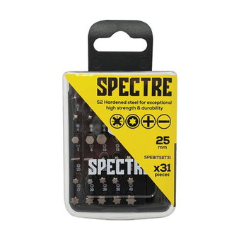 ForgeFix Spectre Assorted Screwdriver Bit Set (31 Piece) (FORSPBS31)