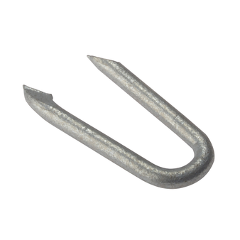 ForgeFix Wire / Netting Staple (Galvanised) - 15mm (500g Pack Bag) (FORNS15GB500)