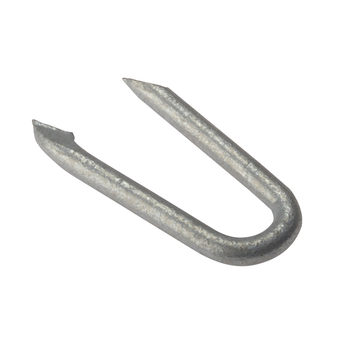 ForgeFix Wire / Netting Staple (Galvanised) - 20mm (500g Pack Bag) (FORNS20GB500)