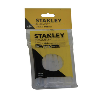 Stanley Mini Dual Temp Glue Sticks - 7 x 100mm (24 Pack) (STA1GS10DT)