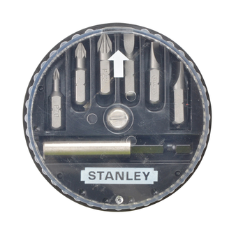 Stanley Slotted/Pozidriv Insert Bit Set (7 Piece) (STA168738)