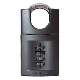 Abus 4 Digit Closed Shackle Combination Padlock - 50mm (158CS/50) (ABU15850CS)