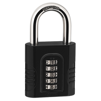 Abus 5 Digit Heavy-Duty Die Cast Combination Padlock - 65mm (158/65) (ABU15865C)