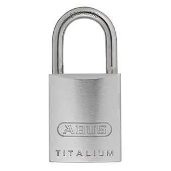 Abus High Security Titalium Stainless Steel Shackle Padlock Without Cylinder - 45mm (86TIIB/45) (ABU86TIIB45)