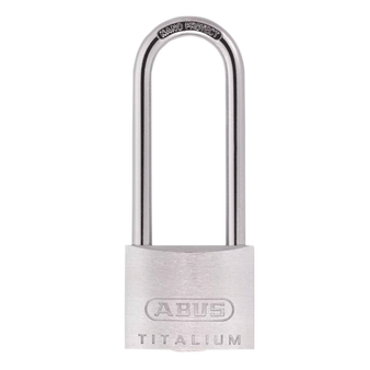 Abus Medium Security Titalium Extra Long Shackle Padlock - 40mm (Keyed Alike 6411) (64TI/40) (ABUKA54582)