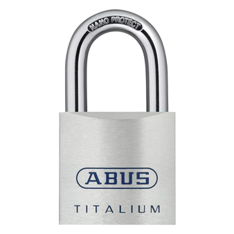 Abus Large Item Medium Security Titalium Padlock - 50mm (Keyed Alike 8011) (80TI/50) (ABUKA56235)