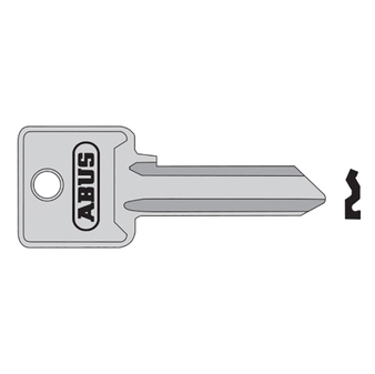 Abus Right Hand Key Blank for 30mm High Security Brass Padlock (85/30) (ABUKB02701)