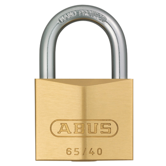 Abus Medium Security Brass Padlock - 40mm (Keyed Alike 405) (65/40) (ABUKA03900)