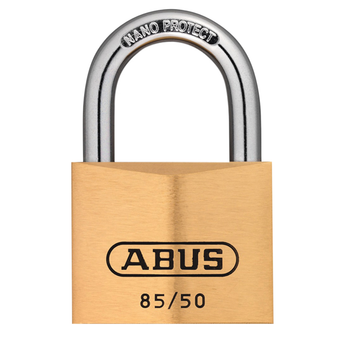 Abus High Security Brass Padlock - 50mm (Keyed Alike 2745) (85/50) (ABUKA02478)