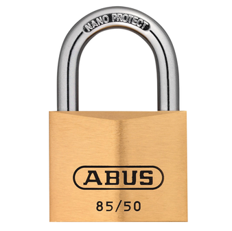 Abus High Security Brass Padlock - 50mm (Keyed Alike 2747) (85/50) (ABUKA02479)