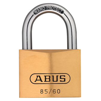 Abus High Security Brass Padlock - 60mm (Keyed Alike 2703) (85/60) (ABUKA02493)
