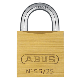Abus Standard Security Brass Padlock - 25mm (55/25) (ABU5525)