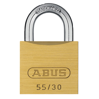 Abus Standard Security Brass Padlock - 30mm (55/30) (ABU5530)