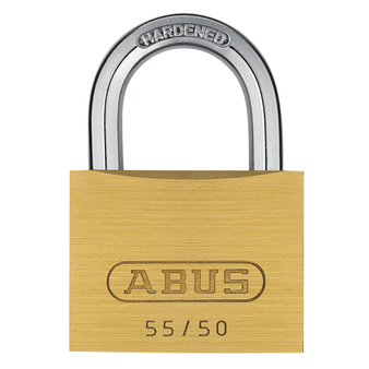 Abus Standard Security Brass Padlock - 50mm (55/50) (ABU5550)