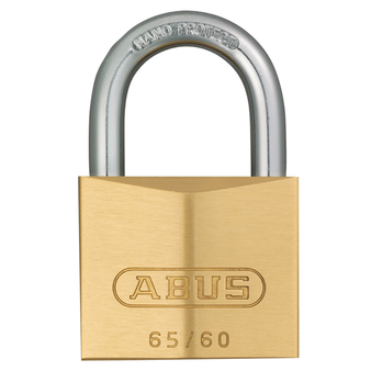 Abus Medium Security Brass Padlock - 60mm (65/60) (ABU6560)