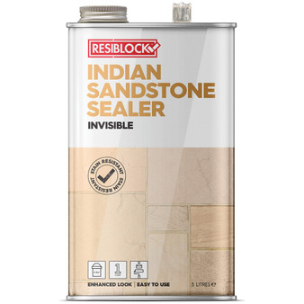 Resiblock Indian Sandstone Stone Sealer Invisible 5 Litre (RBINDINV5)