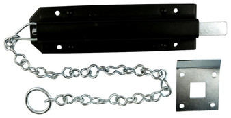 Taurus Spring Garage Chain Bolt 450mm (18") Epoxy Black