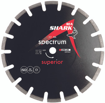 OX Spectrum Superior Shark Diamond Blade - Asphalt - 450/25.4mm