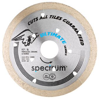 OX Spectrum Ultimate Dia Blade - All Tiles Guaranteed - 115/22.23mm