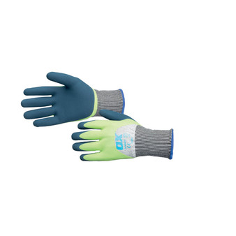 OX Waterproof Foam Latex Cut Resistant C Gloves - Large (Size 9) (OX-S484009)