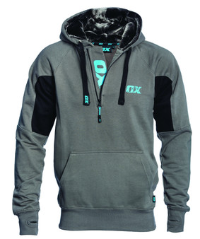 OX Hoodie Medium  Black/Grey (OX-W550403)