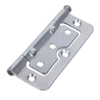 TIMco Veto Pair of Hurlinge Hinges - Loose Pin - Steel - Zinc (100 x 66mm) (434432)