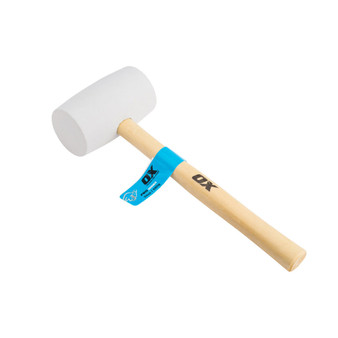 OX Pro White Rubber Mallet - 24 oz (OX-P081824)