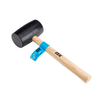 OX Trade Black Rubber Mallet - 24 oz (OX-T081724)