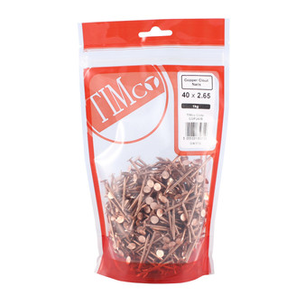 TIMco Clout Nails - Copper (38 x 3.35mm) 10kg Box (COP338BOX)