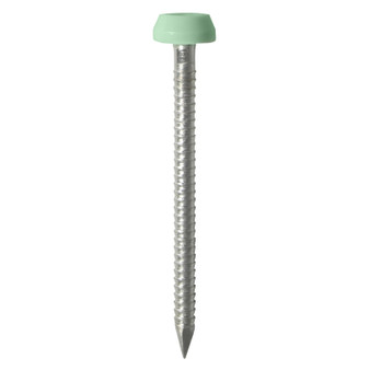 TIMco Polymer Headed Pins - Stainless Steel - Chartwell Green (30mm) 250 Box (PP30CG) 