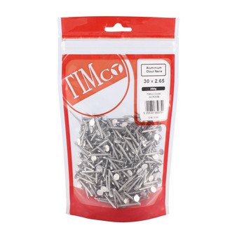 TIMco Clout Nails - Aluminium (45 x 3.35mm) 250g Bag (ACN45B)
