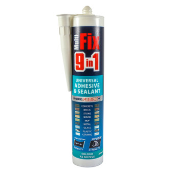 TIMco MultiFix 9 In 1 Universal Adhesive & Sealant White 290ml (247468)