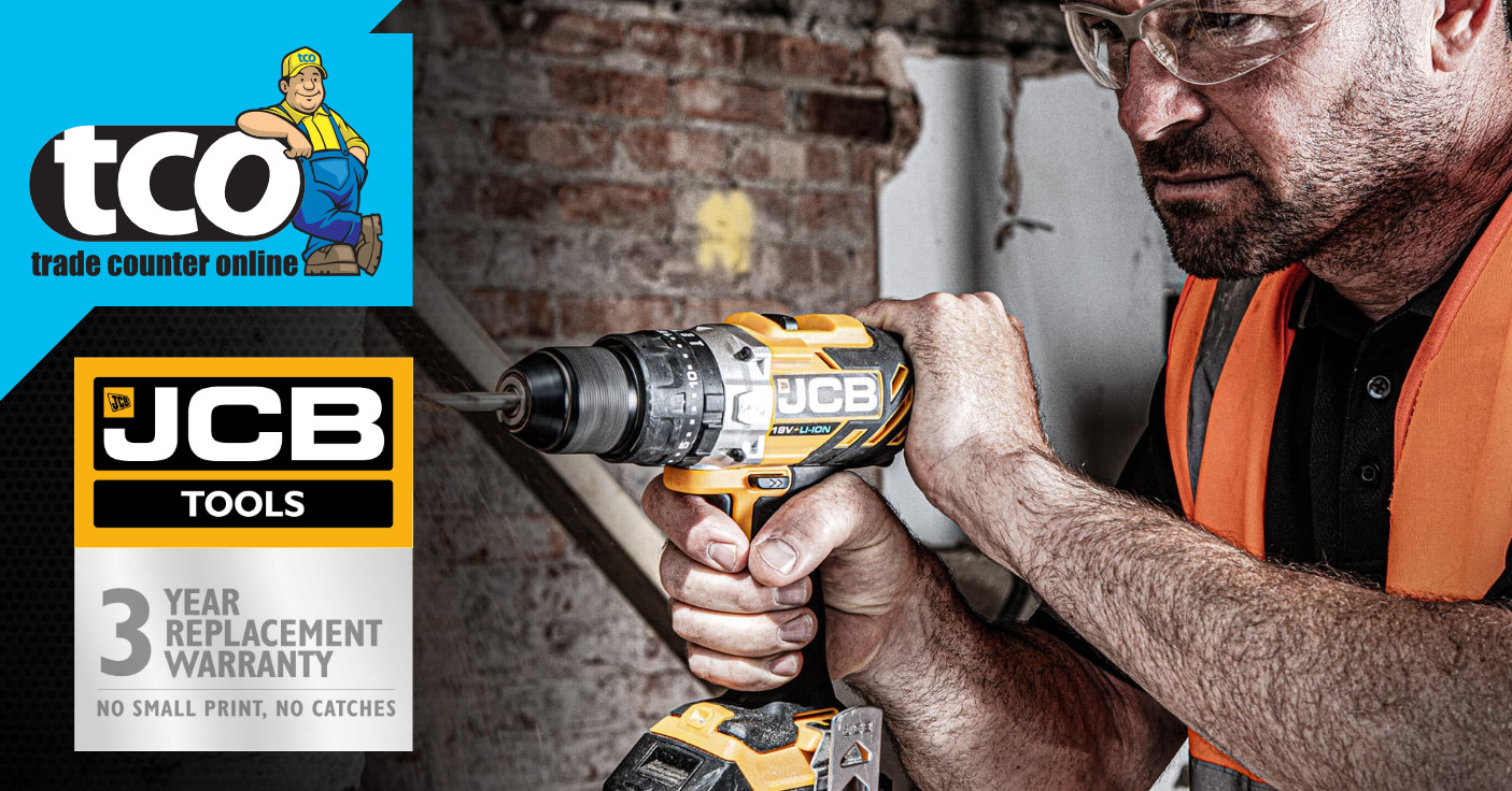 Extend the warranty on your JCB Tools to three years free of charge.