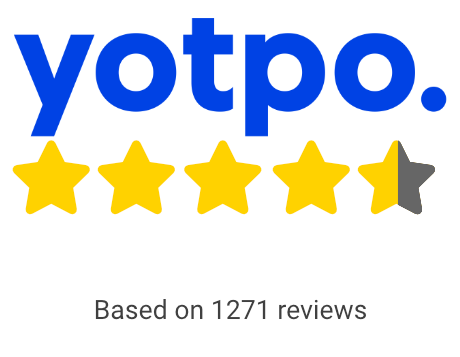 Yotpo Stars 4.6/5 Ratings