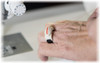 Janome Wearable Thread Cutterz Ring | White