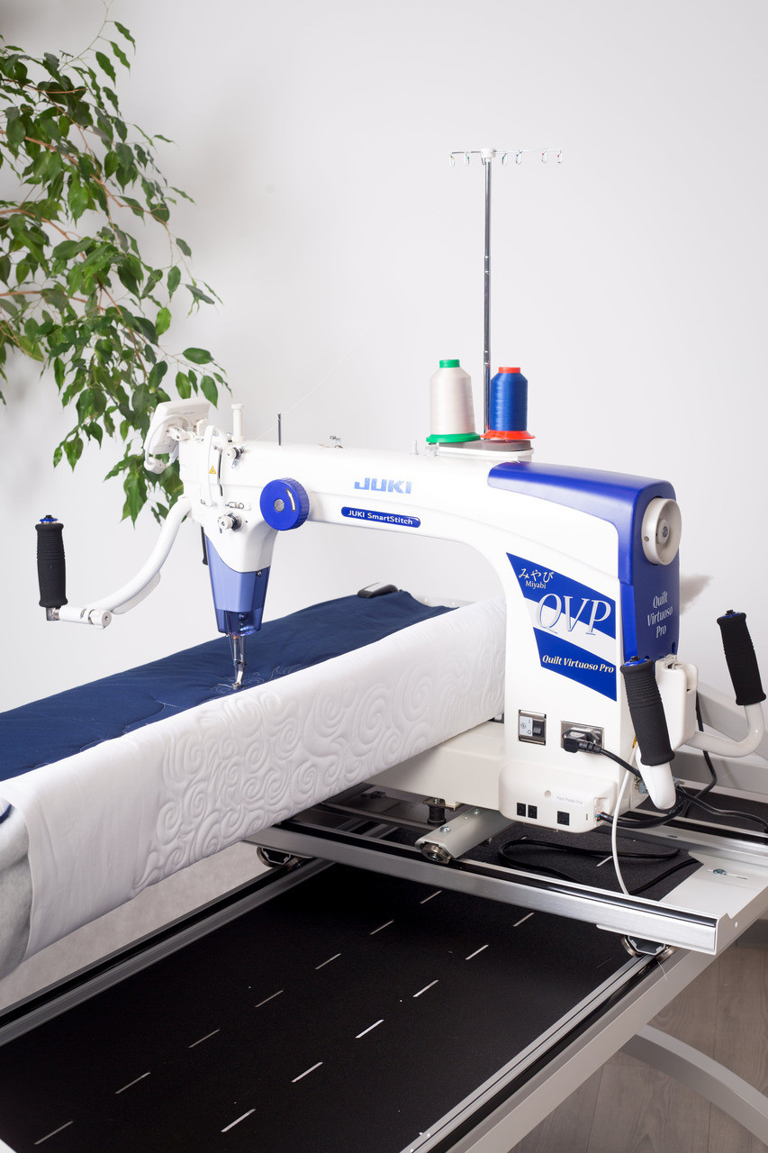 JUKI J-350QVP LongArm Quilting Machine with 5 Ft Frame